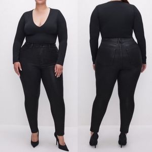 Good American Black Skinny Jeans